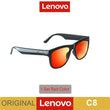 New Lenovo Lecoo C8 Smart Glasses – Wireless Bluetooth Sunglasses with HD Mic, Sports Headset & Hands-Free Calling