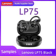 Original Lenovo LP75 TWS Earbuds – Bluetooth 5.3 Wireless Headphones, LED Display, Noise Reduction, Waterproof Headset