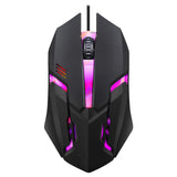 E-Sports USB Wired Gaming Mouse – 5000 DPI, Colorful LED, Optical Mouse for PC & Laptop