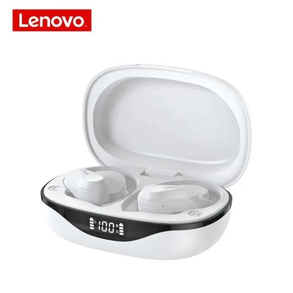 Lenovo LP75 TWS Sports Earphones – Wireless Bluetooth 5.3, HiFi Stereo Sound, LED Display, Mic & Button Control Headphones