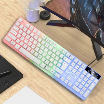ITLY 104-Key USB Wired Gaming Keyboard – Backlit Keyboard for PC, Laptop & Computer