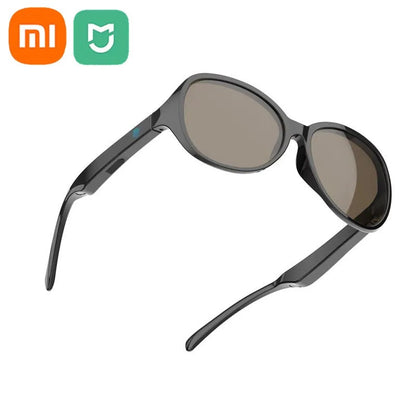 Xiaomi MIJIA Smart Bluetooth Sunglasses – HiFi Audio, Waterproof, Blue Light & UV Protection, Outdoor Sports Headphones