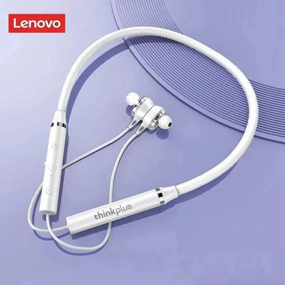 Lenovo HE05 Pro Wireless Earphones – Bluetooth 5.0 Neckband Headphones, Noise Canceling, Waterproof, with Mic for Sports