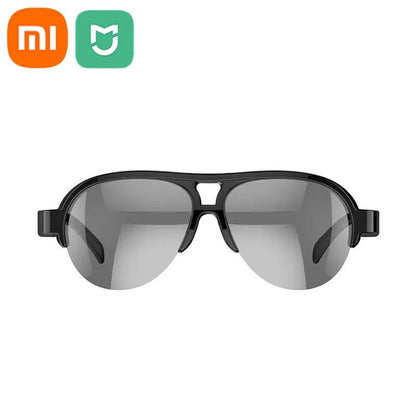 Xiaomi MIJIA Smart Bluetooth Sunglasses – HiFi Audio, Waterproof, Blue Light & UV Protection, Outdoor Sports Headphones