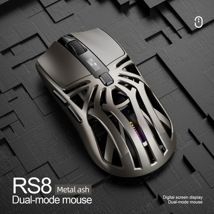 SMAILWOLF RS8 Gaming Mouse – 10000 DPI, 1000Hz, Bluetooth & 3-Mode Connection, Lightweight Macro Mouse for PC & Laptop