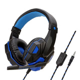 3.5mm Wired Gaming Headset – Adjustable Mic, Bass Stereo Sound, for PC, PS4, PS5, Xbox, Laptop & Smartphone