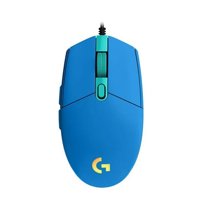 Logitech G102 USB Wired Gaming Mouse – 8000 DPI, Rainbow Optical Effect, for PC, Mac & Laptop