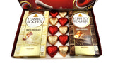 Ferrero Rocher Milk White Chocolate Bars Hearts Gift Box Hamper Christmas