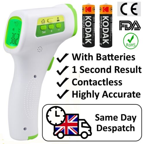 Digital Forehead Thermometer – Contactless & Accurate Temperature Measurement for Babies, Kids & Adults