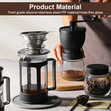 Kaffeemühle Bean Manuell Einstellbare Keramik Hand Gehalten Mühle Grobheit Maker 