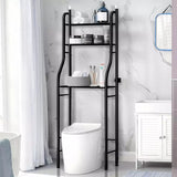3-stufiges Aufbewahrungsregal für die Toilette, für Badezimmer, Wäsche, Waschmaschine, Regal, neu 