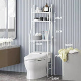3-stufiges Aufbewahrungsregal für die Toilette, für Badezimmer, Wäsche, Waschmaschine, Regal, neu 