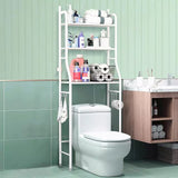 3-stufiges Aufbewahrungsregal für die Toilette, für Badezimmer, Wäsche, Waschmaschine, Regal, neu 