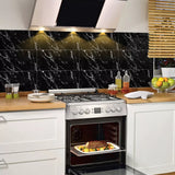 10Pcs Bathroom Wall Panels PVC Cladding Shower Wet Wall Tile Marble Effect Decor