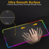 90x40cm Anti-Slip Extra Large Gaming Mouse Mat Desk PC Laptop Keyboard Pad