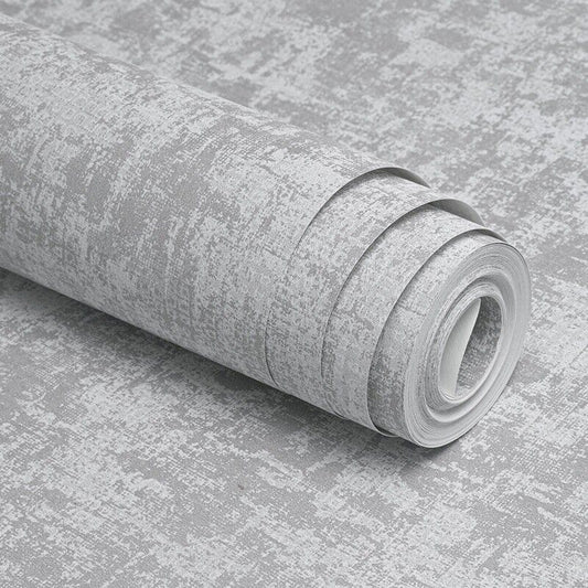9.5M Modern Vintage Industry Concrete Textured not Self-adhesive Wallpaper Roll