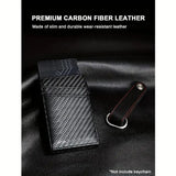 1pc Side Push Pop Up Card Holder, Thin RFID Blocking Card Case, Can Hold 9 Cards